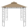 Taupe gray gazebo 4x3x2.7 m 160 g/m² by , Tents and gazebos - Ref: Foro24-313916, Price: 201,99 €, Discount: %