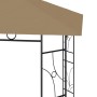 Taupe gray gazebo 4x3x2.7 m 160 g/m² by , Tents and gazebos - Ref: Foro24-313916, Price: 201,99 €, Discount: %