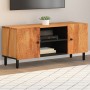 Solid acacia wood TV cabinet 105x33x46 cm by , TV Furniture - Ref: Foro24-356855, Price: 117,20 €, Discount: %