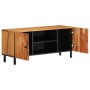 Solid acacia wood TV cabinet 105x33x46 cm by , TV Furniture - Ref: Foro24-356855, Price: 117,20 €, Discount: %