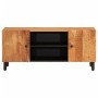 Solid acacia wood TV cabinet 105x33x46 cm by , TV Furniture - Ref: Foro24-356855, Price: 117,20 €, Discount: %