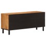 Solid acacia wood TV cabinet 105x33x46 cm by , TV Furniture - Ref: Foro24-356855, Price: 117,20 €, Discount: %