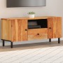 TV-Schrank aus massivem Akazienholz, 105 x 33 x 46 cm von , TV-Möbel - Ref: Foro24-356869, Preis: 135,60 €, Rabatt: %