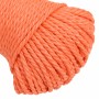 Orange polypropylene work rope 3 mm 50 m by , Ropes and metal cords - Ref: Foro24-152919, Price: 12,18 €, Discount: %