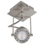 2-piece silver GU10 spotlights by vidaXL, Spotlights and reflectors - Ref: Foro24-281445, Price: 38,60 €, Discount: %