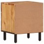 Bedside tables 2 units solid acacia wood 40x33x46 cm by , Nightstands - Ref: Foro24-356852, Price: 113,36 €, Discount: %