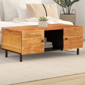 Solid acacia wood coffee table 100x54x40 cm by , Coffee table - Ref: Foro24-356867, Price: 158,09 €, Discount: %