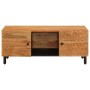 Mesa de centro madera maciza de acacia 100x54x40 cm de , Mesas de centro - Ref: Foro24-356867, Precio: 157,97 €, Descuento: %