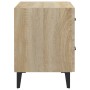 Nightstands 2 units Sonoma oak color 40x35x47.5 cm by vidaXL, Nightstands - Ref: Foro24-811995, Price: 79,41 €, Discount: %