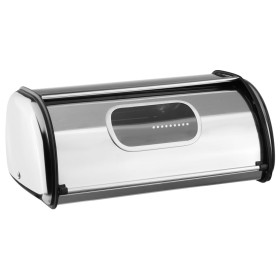 HI Silver Bread Bin 35.5x23x14.5 cm 11 L by HI, Bread bins - Ref: Foro24-429112, Price: 24,59 €, Discount: %