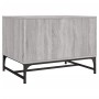 Center table with Sonoma gray glass doors 68.5x50x50 cm by , Coffee table - Ref: Foro24-836544, Price: 72,18 €, Discount: %