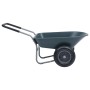 Green and gray wheelbarrow 140x63x65 cm 78 L 100 kg by , Wheelbarrows - Ref: Foro24-148601, Price: 111,50 €, Discount: %