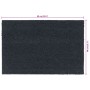 Felpudo de fibra de coco gris oscuro 40x60 cm de , Felpudos - Ref: Foro24-155583, Precio: 19,63 €, Descuento: %