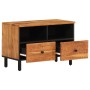 Solid acacia wood TV cabinet 70x33x46 cm by , TV Furniture - Ref: Foro24-356856, Price: 105,29 €, Discount: %