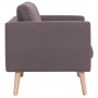 2 seater taupe fabric sofa by vidaXL, Sofas - Ref: Foro24-281365, Price: 286,32 €, Discount: %