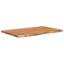 Mesa auxiliar madera maciza acacia borde natural 60x40x2,5 cm de , Mesas auxiliares - Ref: Foro24-370608, Precio: 45,46 €, De...