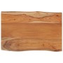 Mesa auxiliar madera maciza acacia borde natural 60x40x2,5 cm de , Mesas auxiliares - Ref: Foro24-370608, Precio: 45,46 €, De...