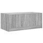 Center table with Sonoma gray glass doors 102x50x42 cm by , Coffee table - Ref: Foro24-836418, Price: 89,99 €, Discount: %