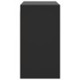 Wall-mounted furniture with black glass doors 68x37x68.5 cm by , Lockers and storage cabinets - Ref: Foro24-836491, Price: 81...