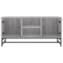 TV-Möbel mit grauen Sonoma-Glastüren 102x37x50 cm von , TV-Möbel - Ref: Foro24-836537, Preis: 70,85 €, Rabatt: %