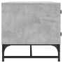 Couchtisch mit grauen Betonglastüren 68,5x50x50 cm von , Couchtisch - Ref: Foro24-836542, Preis: 64,99 €, Rabatt: %