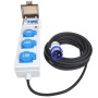 ProPlus Unidad eléctrica para tienda de campaña/remolque 10 m 3xSchuko de ProPlus, Cables de alimentación - Ref: Foro24-42473...