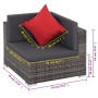 8-piece garden sofa set and gray synthetic rattan cushions by , Garden sets - Ref: Foro24-44431, Price: 761,60 €, Discount: %