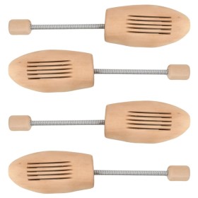 Shoe trees 2 pairs solid lotus wood EU 39-42 by , Shoe lasts and stretchers - Ref: Foro24-155256, Price: 20,82 €, Discount: %