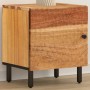 Mesita de noche de madera maciza de acacia 40x33x46 cm de , Mesitas de noche - Ref: Foro24-356851, Precio: 62,88 €, Descuento: %