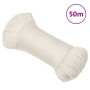 Cuerda de trabajo polipropileno blanco 3 mm 50 m de , Sogas y cuerdas metálicas - Ref: Foro24-153036, Precio: 13,78 €, Descue...