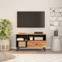 Solid acacia wood TV cabinet 80x33x46 cm by , TV Furniture - Ref: Foro24-356872, Price: 97,99 €, Discount: %