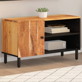 Solid acacia wood TV cabinet 80x33x46 cm by , TV Furniture - Ref: Foro24-356870, Price: 90,99 €, Discount: %