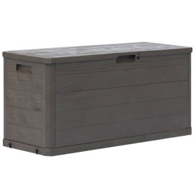 Garden storage box 280 L brown by vidaXL, Outdoor storage boxes - Ref: Foro24-45687, Price: 67,65 €, Discount: %