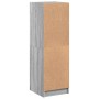 Aparador con puertas de vidrio gris Sonoma 35x37x109 cm de , Aparadores - Ref: Foro24-836390, Precio: 83,99 €, Descuento: %