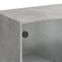 Couchtisch mit Glastüren aus Beton 102x50x42 cm von , Couchtisch - Ref: Foro24-836416, Preis: 85,49 €, Rabatt: %