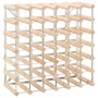 Wine rack for 42 bottles made of solid pine wood by vidaXL, Wine racks - Ref: Foro24-282470, Price: 71,23 €, Discount: %