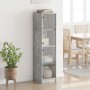 Sideboard with concrete gray glass doors 35x37x142 cm by , Sideboards - Ref: Foro24-836437, Price: 108,25 €, Discount: %