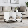 Coffee table with white glass doors 68.5x50x50 cm by , Coffee table - Ref: Foro24-836539, Price: 66,99 €, Discount: %