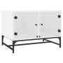 Coffee table with white glass doors 68.5x50x50 cm by , Coffee table - Ref: Foro24-836539, Price: 66,99 €, Discount: %