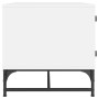 Coffee table with white glass doors 68.5x50x50 cm by , Coffee table - Ref: Foro24-836539, Price: 66,99 €, Discount: %