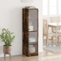 Sideboard with smoked oak glass doors 35x37x142 cm by , Sideboards - Ref: Foro24-836438, Price: 109,99 €, Discount: %