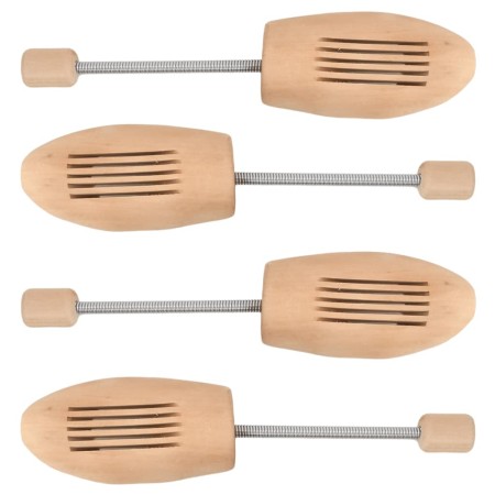 Shoe lasts 2 pairs solid lotus wood EU 35-38 by , Shoe lasts and stretchers - Ref: Foro24-155255, Price: 20,82 €, Discount: %