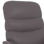 Gray synthetic leather massage chair by , Electric massage chairs - Ref: Foro24-342696, Price: 161,34 €, Discount: %