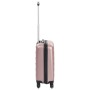 Maleta con ruedas trolley rígida rosa dorado ABS de vidaXL, Maletas - Ref: Foro24-91893, Precio: 67,45 €, Descuento: %