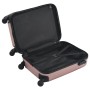 Maleta con ruedas trolley rígida rosa dorado ABS de vidaXL, Maletas - Ref: Foro24-91893, Precio: 67,45 €, Descuento: %