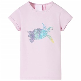 Camiseta infantil color lila 92 de , Camisetas para niños - Ref: Foro24-11184, Precio: 9,99 €, Descuento: %