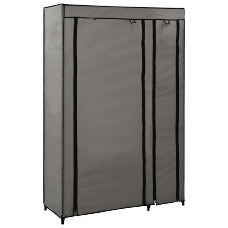 Gray fabric folding wardrobe 110x45x175 cm by vidaXL, Wardrobes - Ref: Foro24-282423, Price: 50,19 €, Discount: %