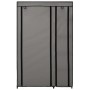 Armario plegable de tela gris 110x45x175 cm de vidaXL, Armarios roperos - Ref: Foro24-282423, Precio: 50,19 €, Descuento: %