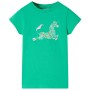 Camiseta infantil verde neón 128 de , Camisetas para niños - Ref: Foro24-11062, Precio: 7,82 €, Descuento: %