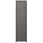 Faltgarderobe aus grauem Stoff, 110 x 45 x 175 cm von vidaXL, Kleiderschränke - Ref: Foro24-282423, Preis: 50,19 €, Rabatt: %